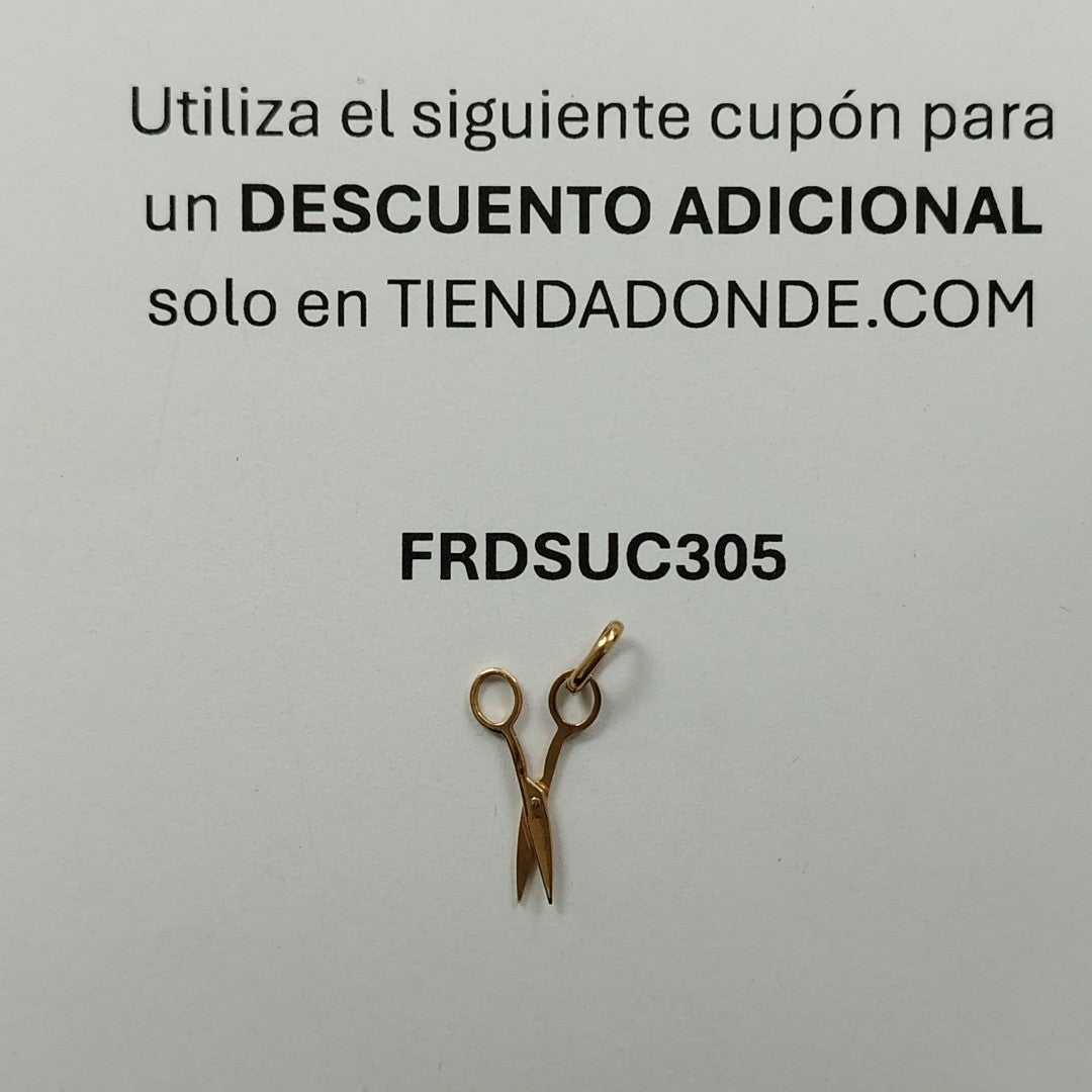 DIJE ORO 14 K 0,60 GRMS (SEMINUEVO)