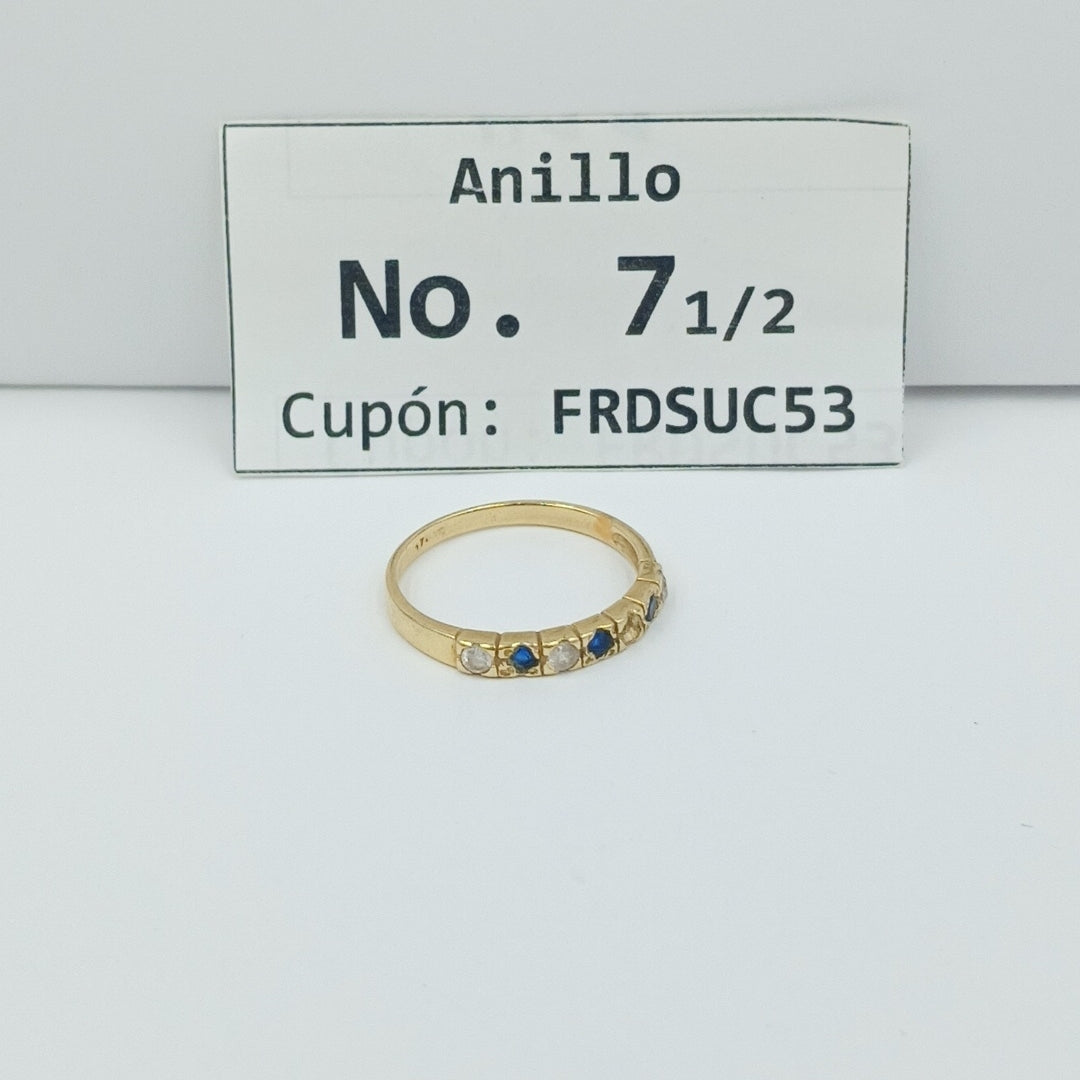 ANILLO ORO 14 K 1.8 GRMS (SEMINUEVO)