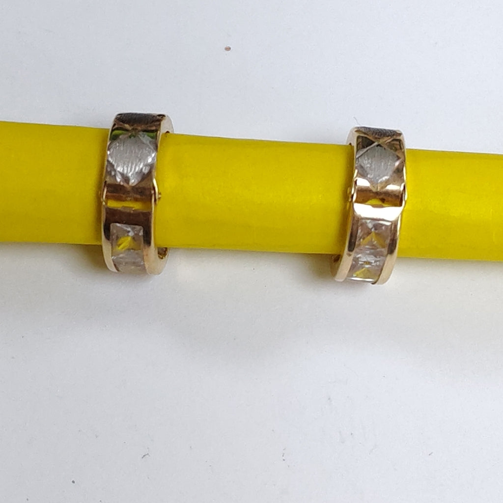 ARRACADAS PAR ORO 14 K 1.6 GRMS (SEMINUEVO)