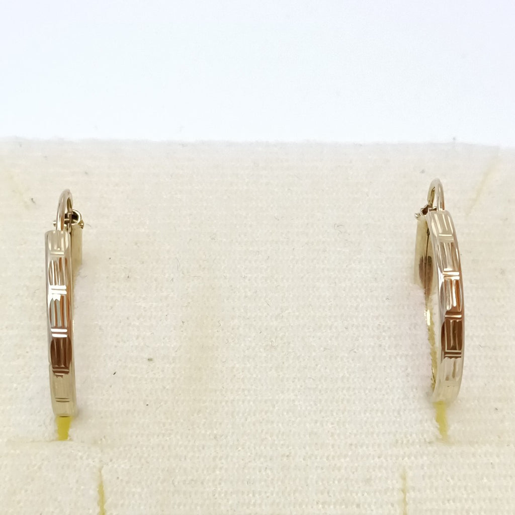 ARRACADAS PAR ORO 10 K 1.5 GRMS (SEMINUEVO)
