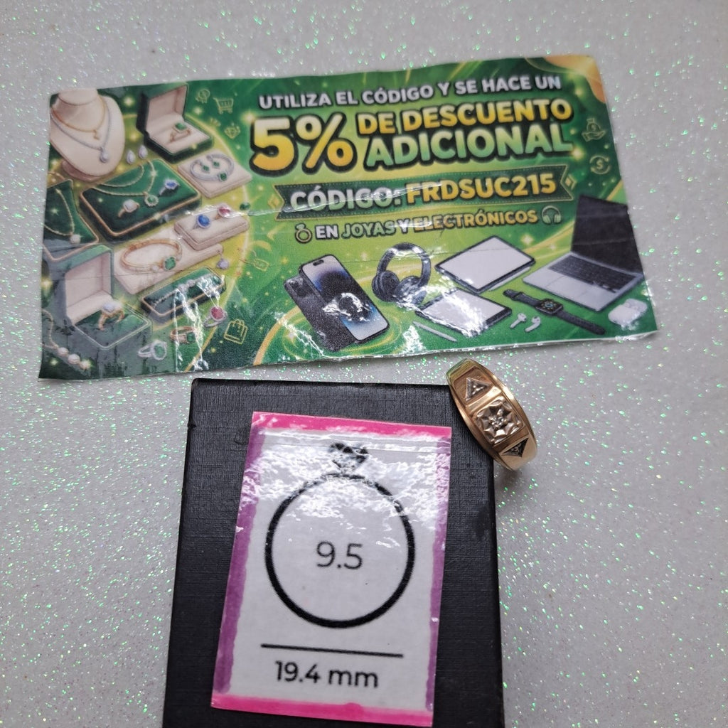 ANILLO ORO 10 K 3,20 GRMS (SEMINUEVO)