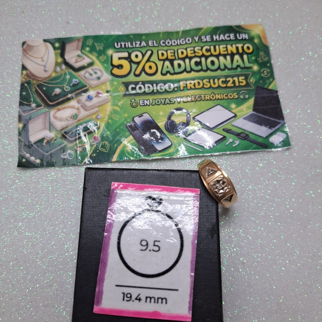 ANILLO ORO 10 K 3,20 GRMS (SEMINUEVO)