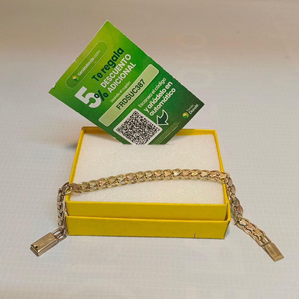 PULSERA ORO 10 K 11.3 GRMS (SEMINUEVO)