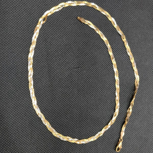 CADENA ORO COMBINADO 10 K 6.2 GRMS (SEMINUEVO)
