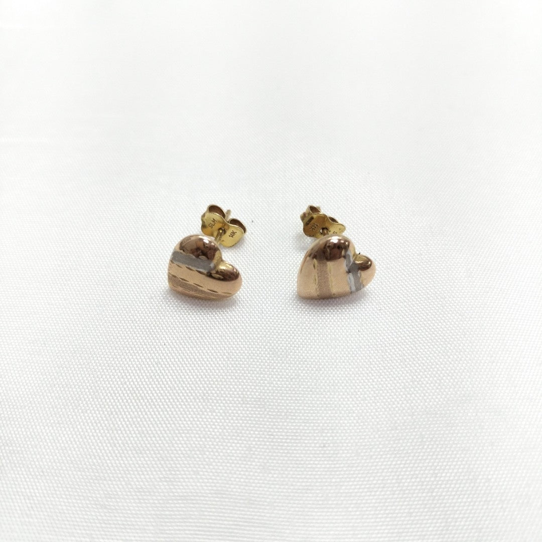 BROQUELES PAR ORO 14 K 1,10 GRMS (SEMINUEVO)