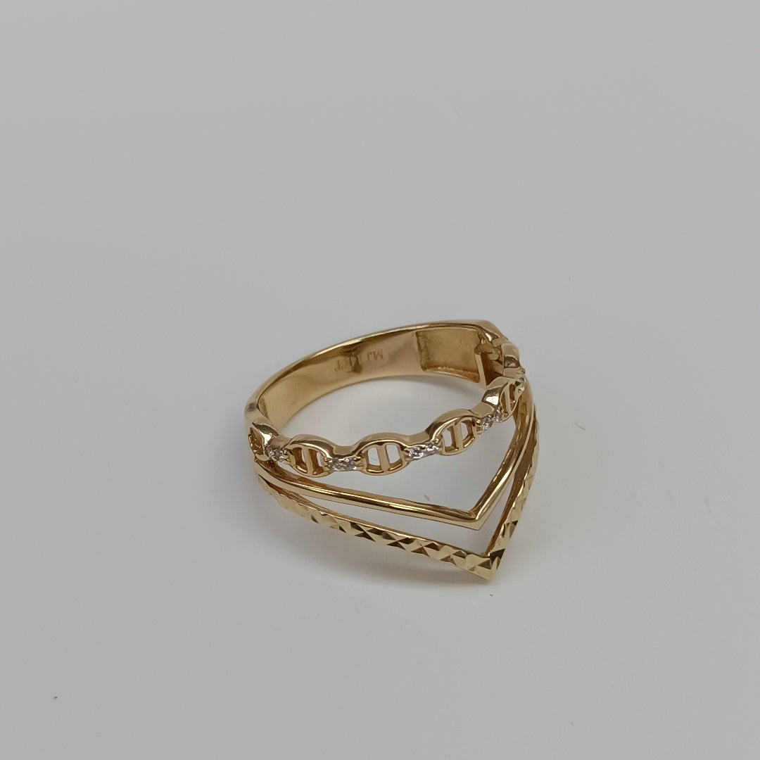 ANILLITO ORO 14 K 3.3 GRMS (SEMINUEVO)