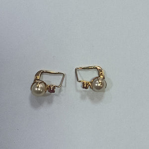 ARETES PAR ORO 10 K 2,00 GRMS (SEMINUEVO)