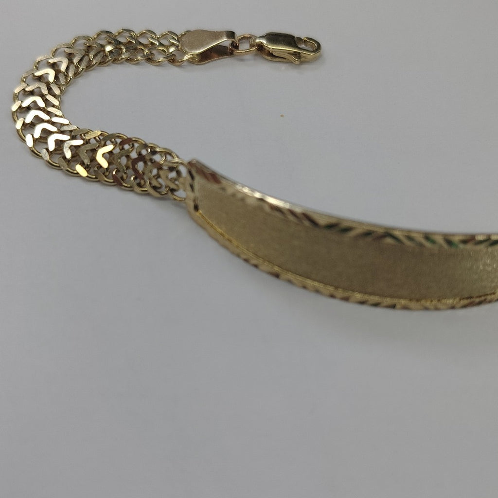 PULSERA ESCLAVA CHINO 14K 21 CM 9.8 GR (NUEVO)