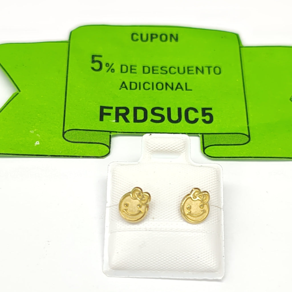 ARETES PAR ORO 10 K 0.2 GRMS (SEMINUEVO)