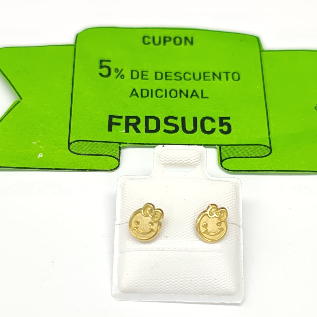 ARETES PAR ORO 10 K 0.2 GRMS (SEMINUEVO)
