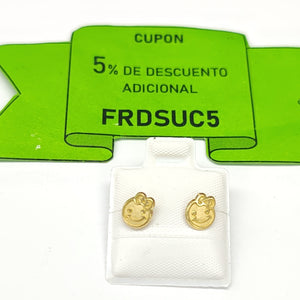 ARETES PAR ORO 10 K 0.2 GRMS (SEMINUEVO)