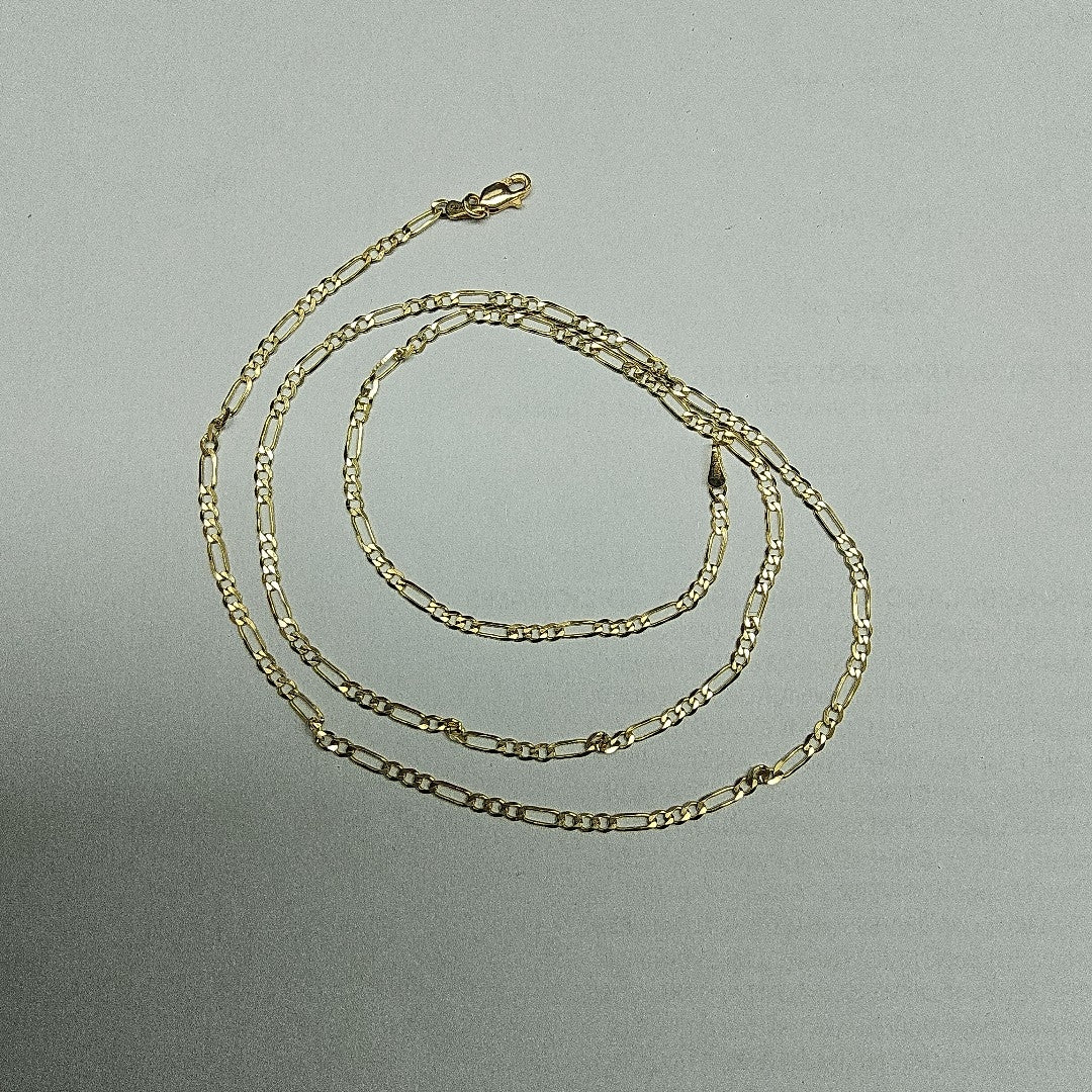 CADENA 3X1 14K 60 CM 5.5 GR (NUEVO)