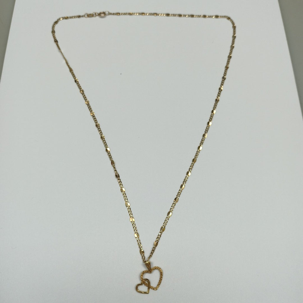 CADENA, DIJE ORO 14 K 3.3 GRMS (SEMINUEVO)