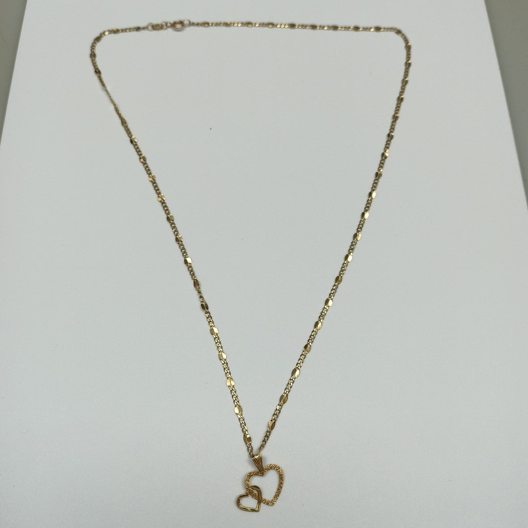 CADENA, DIJE ORO 14 K 3.3 GRMS (SEMINUEVO)