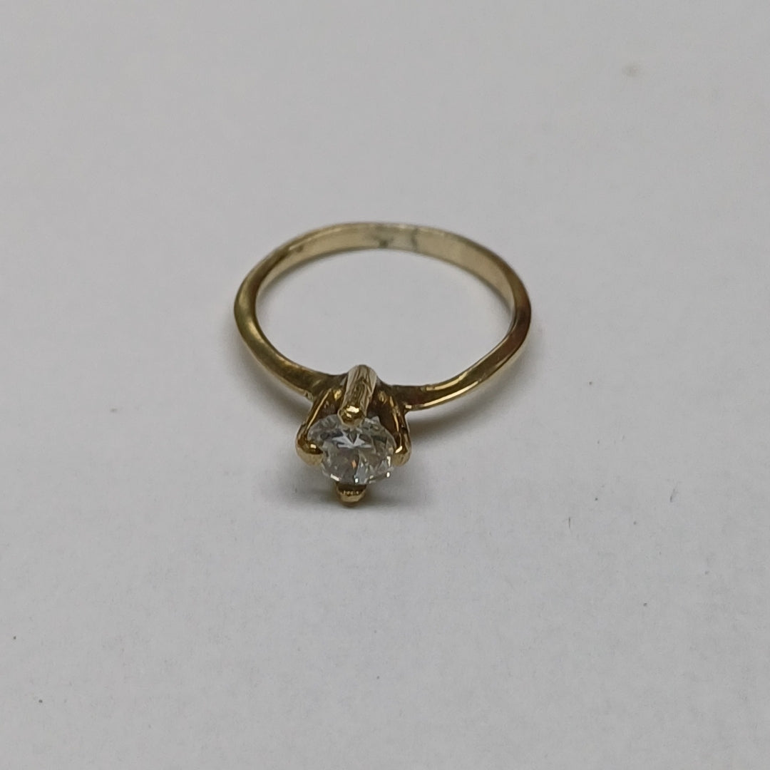 ANILLO ORO 14 K 1.3 GRMS (SEMINUEVO)
