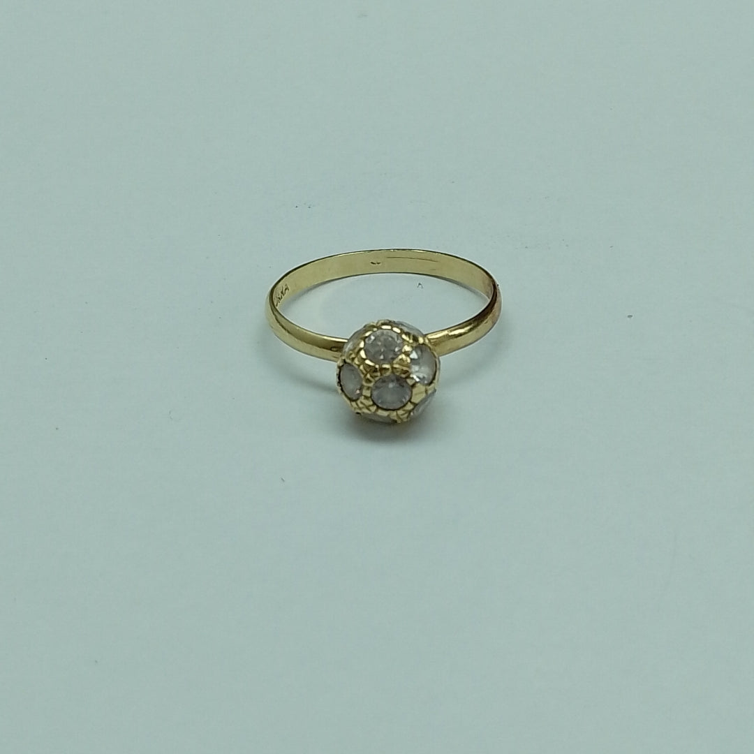 ANILLO ORO 10 K 2,10 GRMS (SEMINUEVO)