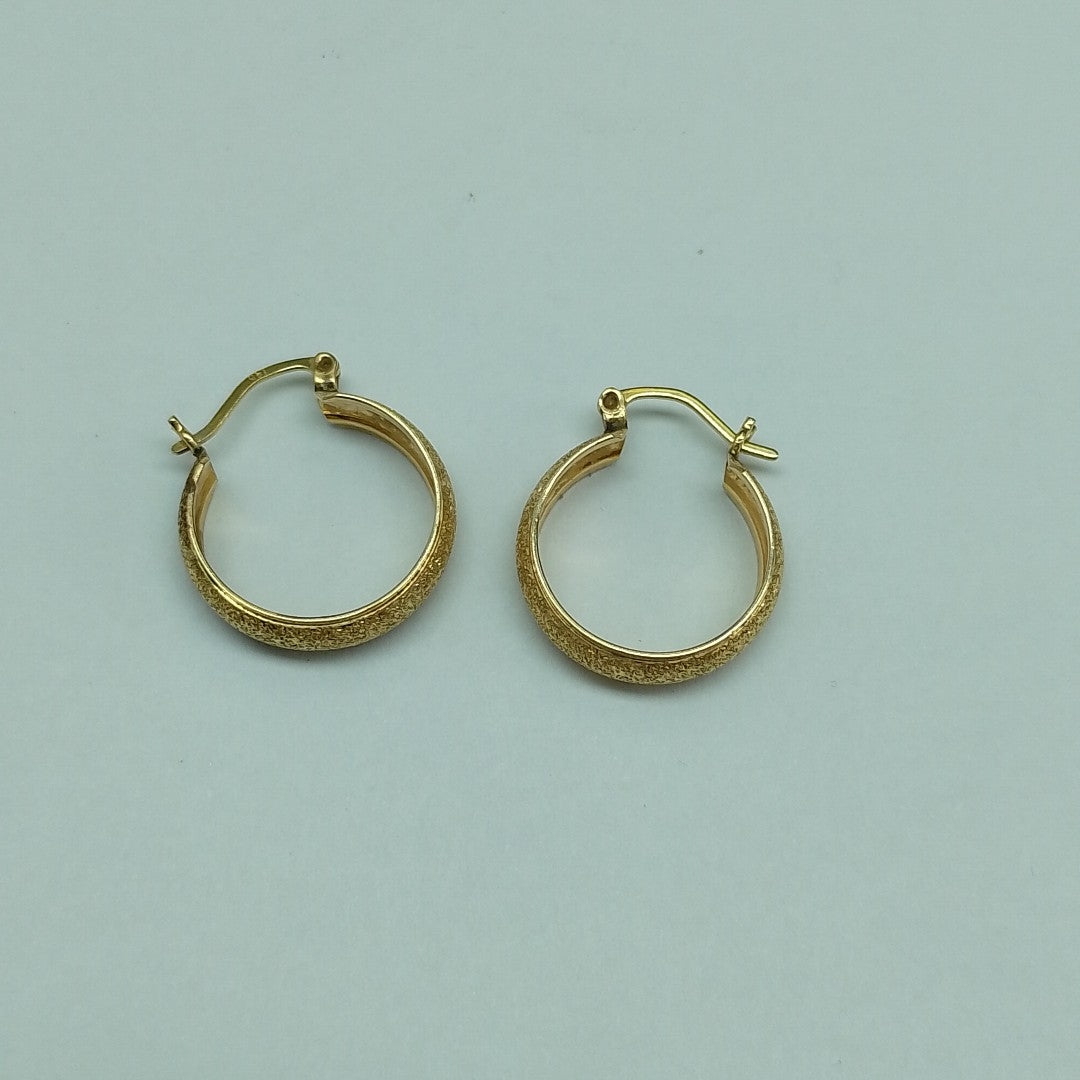 ARRACADAS PAR ORO 14 K 3,80 GRMS (SEMINUEVO)