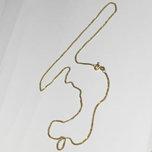 CADENA ORO 14 K 2.3 GRMS (SEMINUEVO)