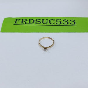 SOLITARIO ORO 10 K 1.5 GRMS (SEMINUEVO)