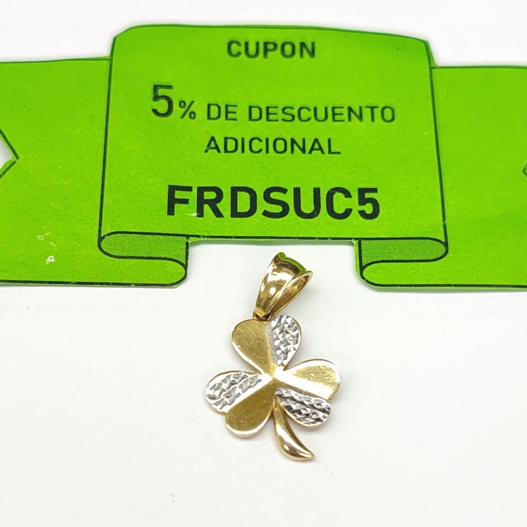 DIJE ORO COMBINADO 14 K 1,50 GRMS (SEMINUEVO)