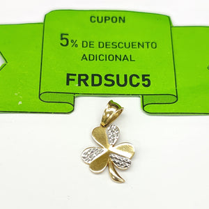 DIJE ORO COMBINADO 14 K 1,50 GRMS (SEMINUEVO)
