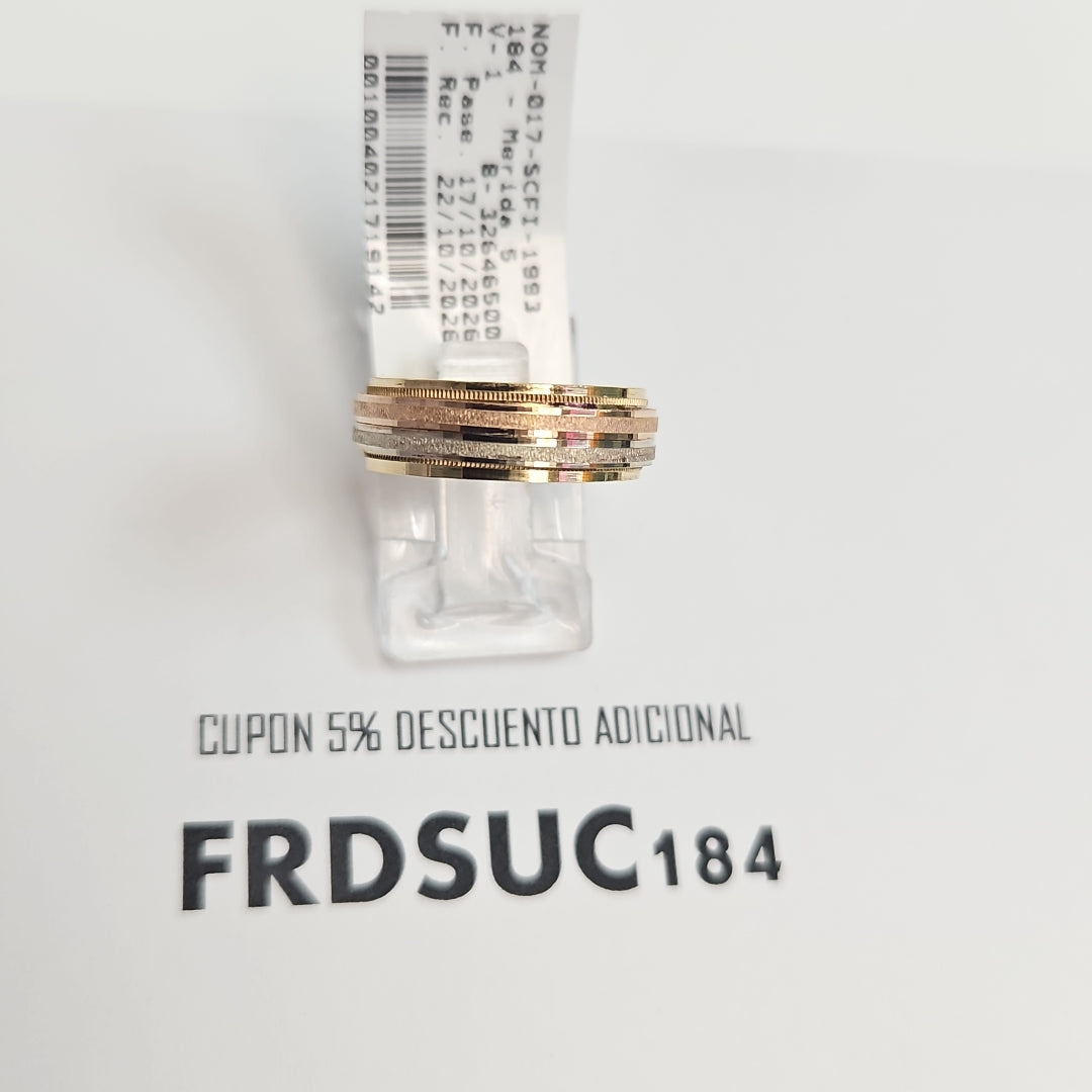 ARGOLLA ORO 14 K 5,20 GRMS (SEMINUEVO)