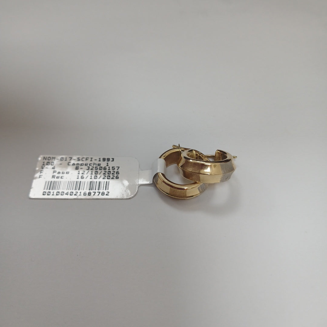 ARRACADAS PAR ORO 14 K 2,50 GRMS (SEMINUEVO)