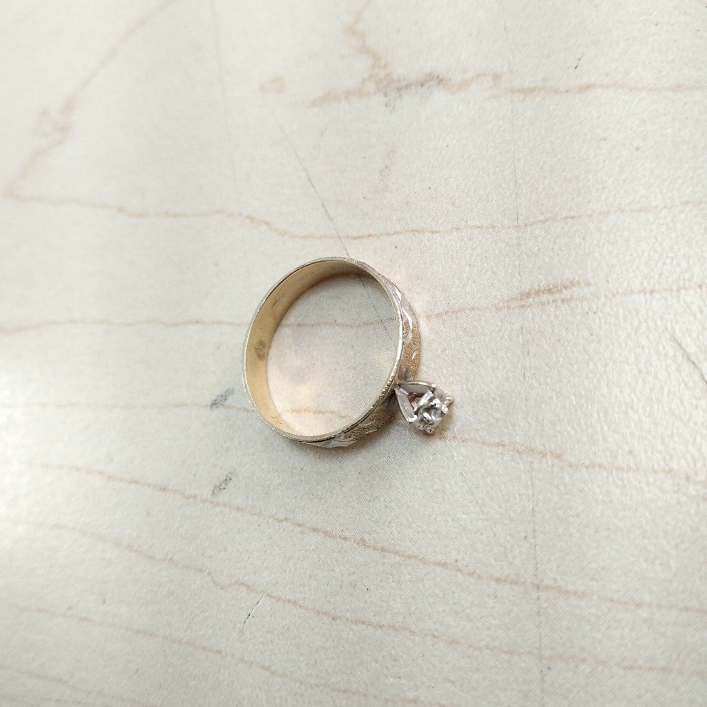 ANILLITO ORO, RODIADO 14 K 2.1 GRMS (SEMINUEVO)