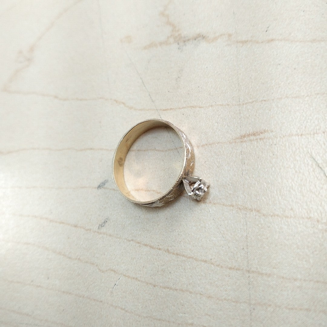 ANILLITO ORO, RODIADO 14 K 2.1 GRMS (SEMINUEVO)