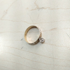 ANILLITO ORO, RODIADO 14 K 2.1 GRMS (SEMINUEVO)