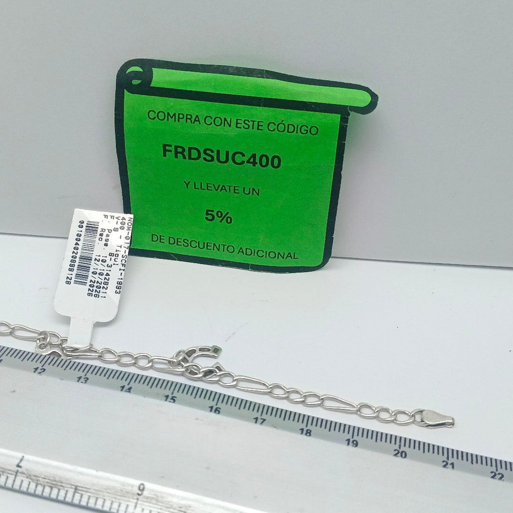 PULSERA PLATA 5.2 GRMS (SEMINUEVO)