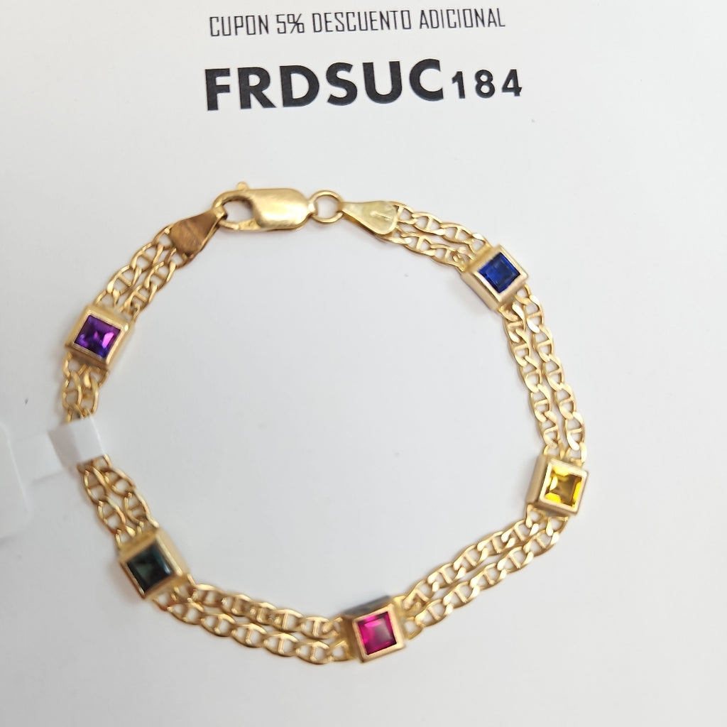 PULSERA ORO 14 K 8,30 GRMS (SEMINUEVO)