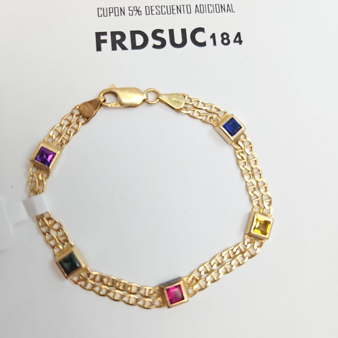 PULSERA ORO 14 K 8,30 GRMS (SEMINUEVO)
