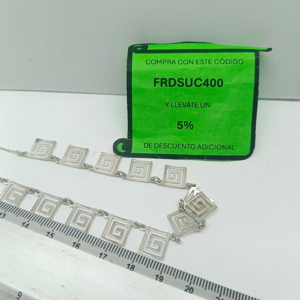GARGANTILLA PLATA 7.4 GRMS (SEMINUEVO)