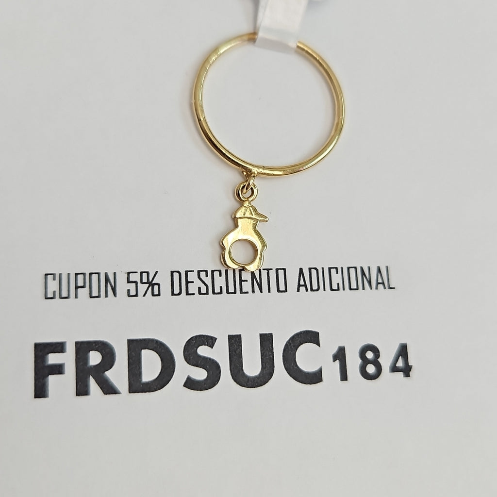 ARGOLLA ORO 14 K 1,30 GRMS (SEMINUEVO)