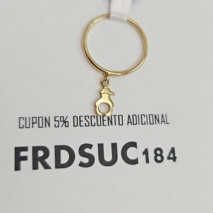 ARGOLLA ORO 14 K 1,30 GRMS (SEMINUEVO)
