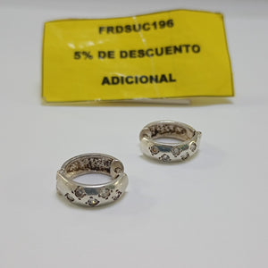 ARRACADAS PAR PLATA 3,80 GRMS (SEMINUEVO)
