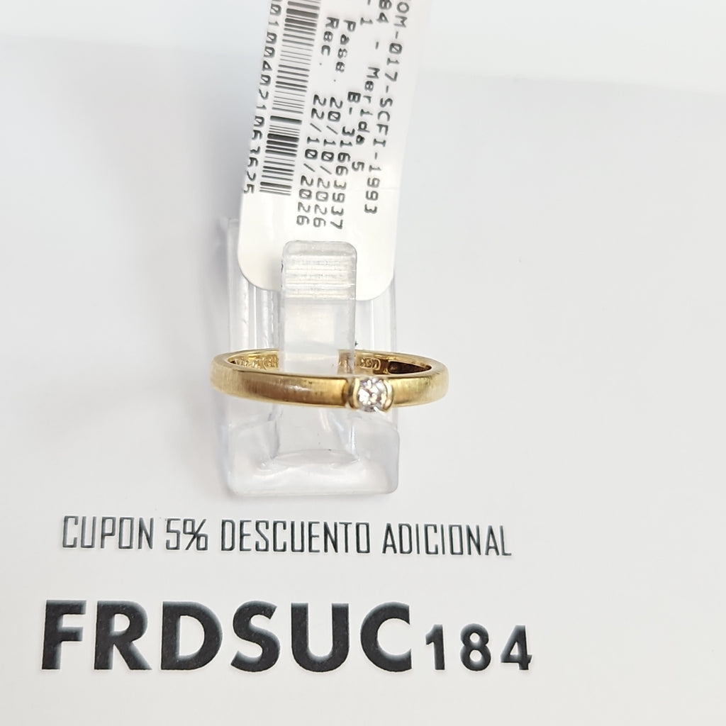 ANILLITO ORO 14 K 2 GRMS (SEMINUEVO)