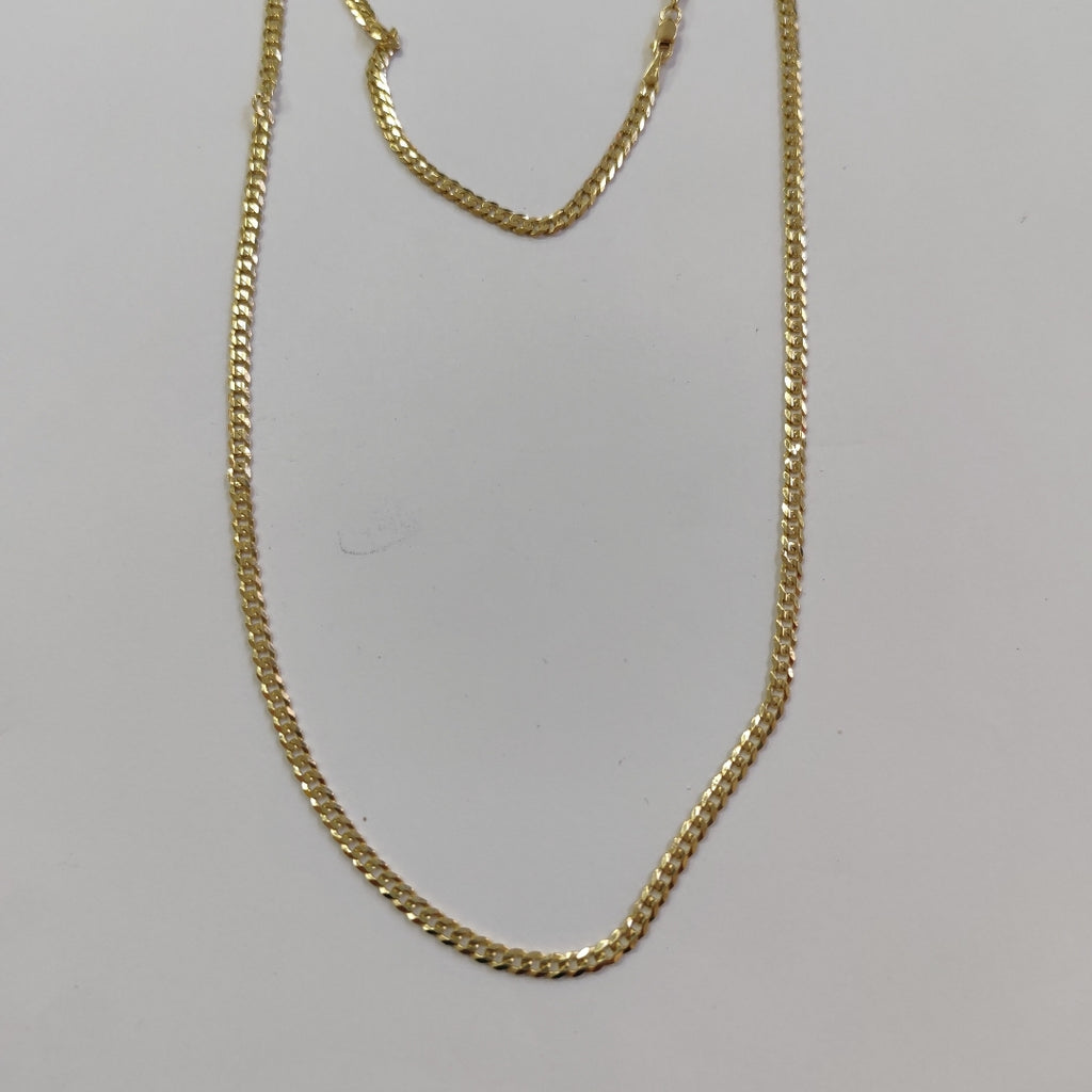 CADENA BARBADA 14K 60 CM 10 GR (NUEVO)