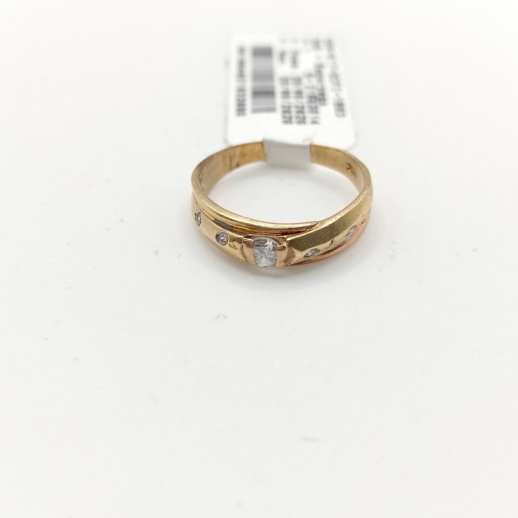 SOLITARIO ORO 10 K 1,80 GRMS (SEMINUEVO)
