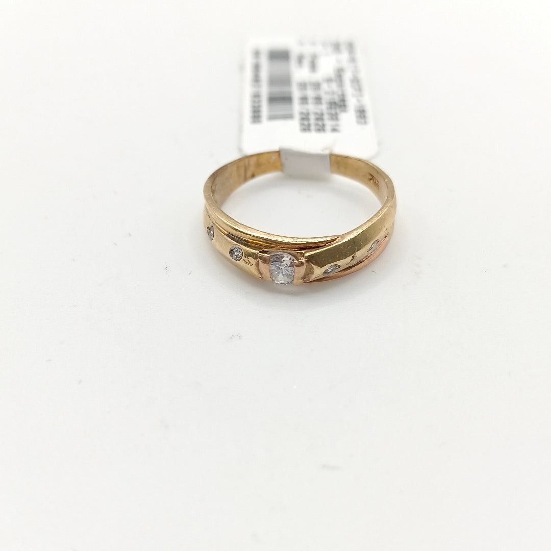 SOLITARIO ORO 10 K 1,80 GRMS (SEMINUEVO)