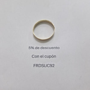 ARGOLLA ORO 8 K 1.5 GRMS (SEMINUEVO)