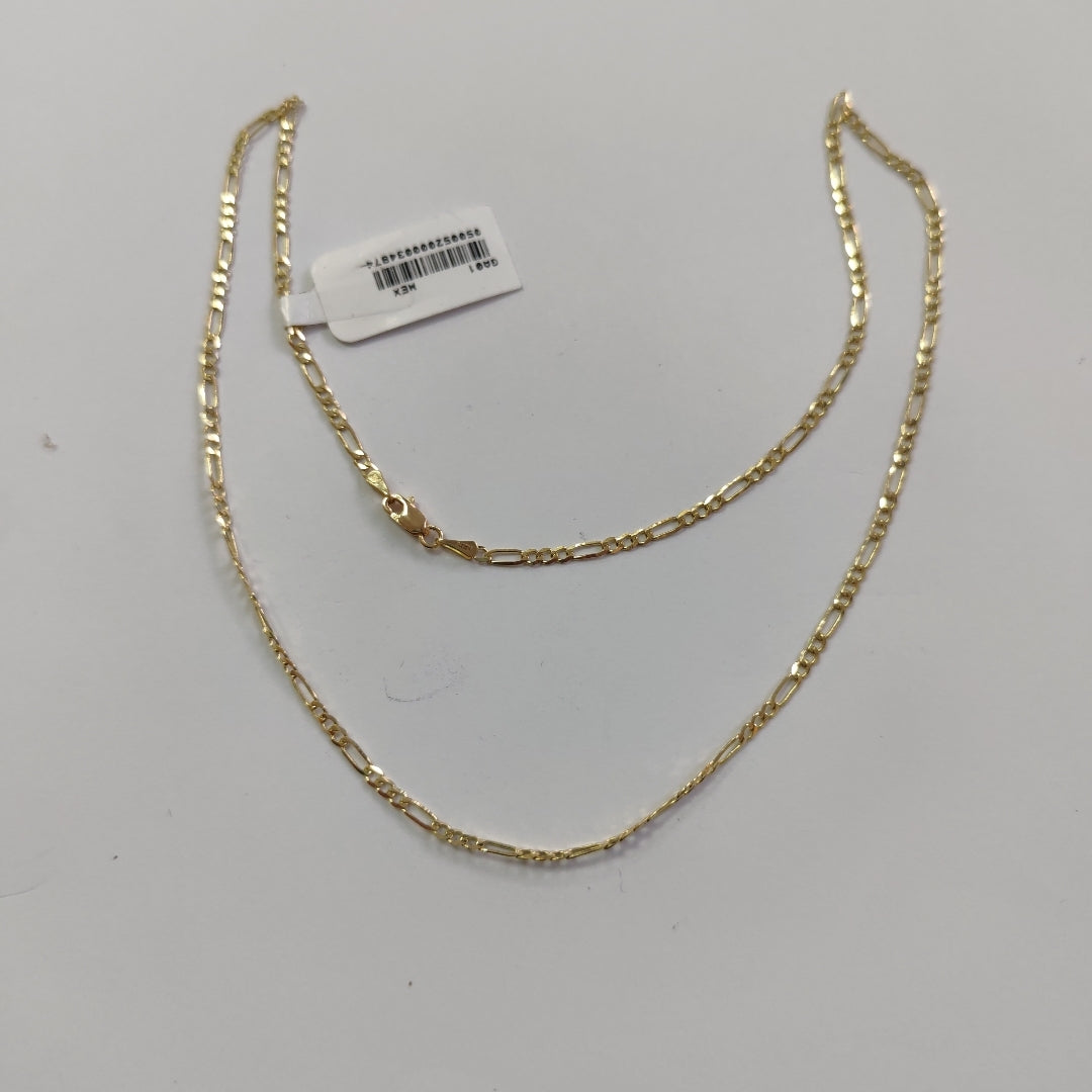 CADENA 3X1 14K 50 CM 4.5 GR (NUEVO)