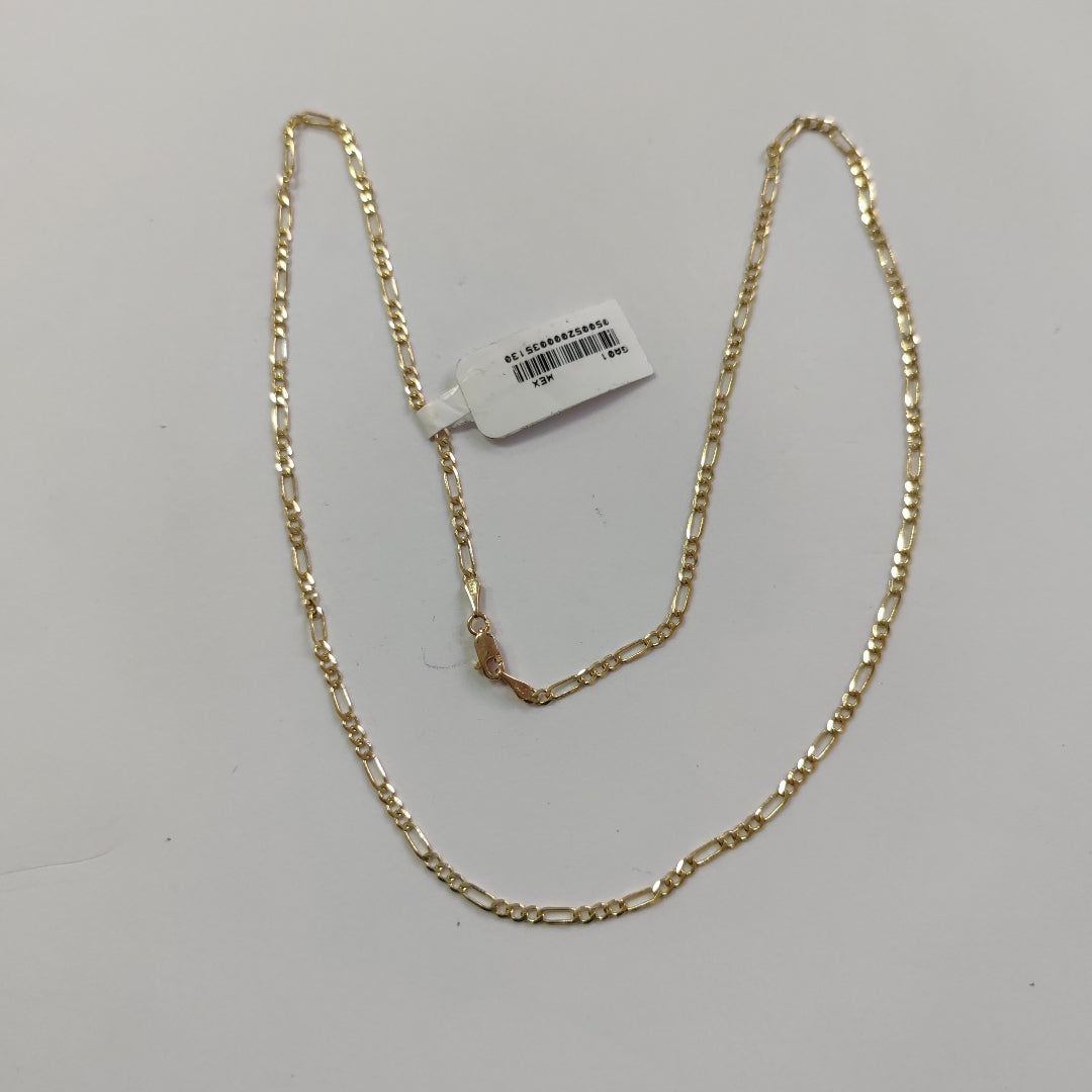 CADENA 3X1 14K 55 CM 5 GR (NUEVO)
