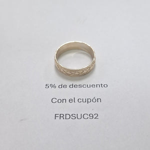 ARGOLLA ORO 10 K 3.2 GRMS (SEMINUEVO)