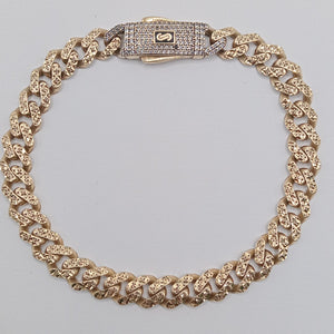 PULSERA ORO 10 K 10.7 GRMS (SEMINUEVO)