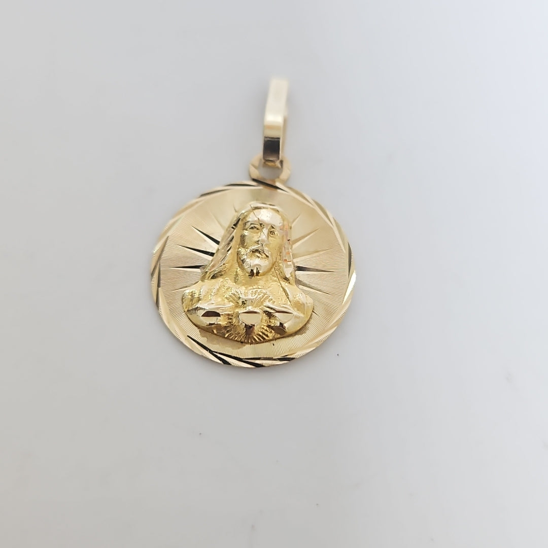 MEDALLA RELIGIOSA ORO 10 K 1,20 GRMS (SEMINUEVO)