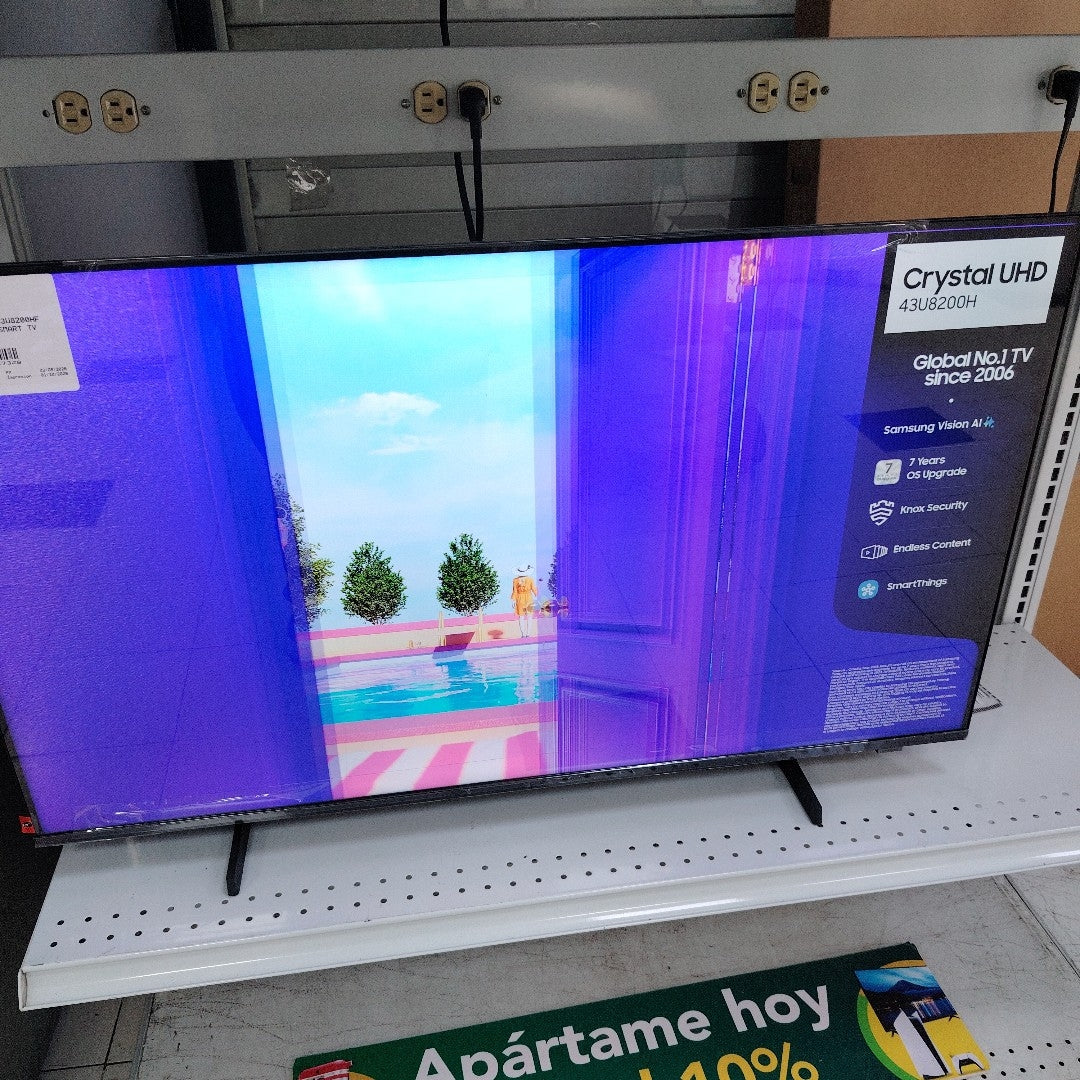 PANTALLA SAMSUNG UN43U8200HF (2026) 43" LED 4K (SEMINUEVO)