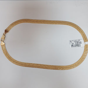 GARGANTILLA ORO 14 K 22,10 GRMS (SEMINUEVO)