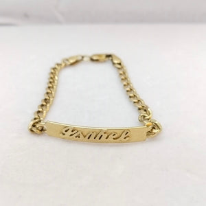 ESCLAVA ORO 14 K 7,70 GRMS (SEMINUEVO)